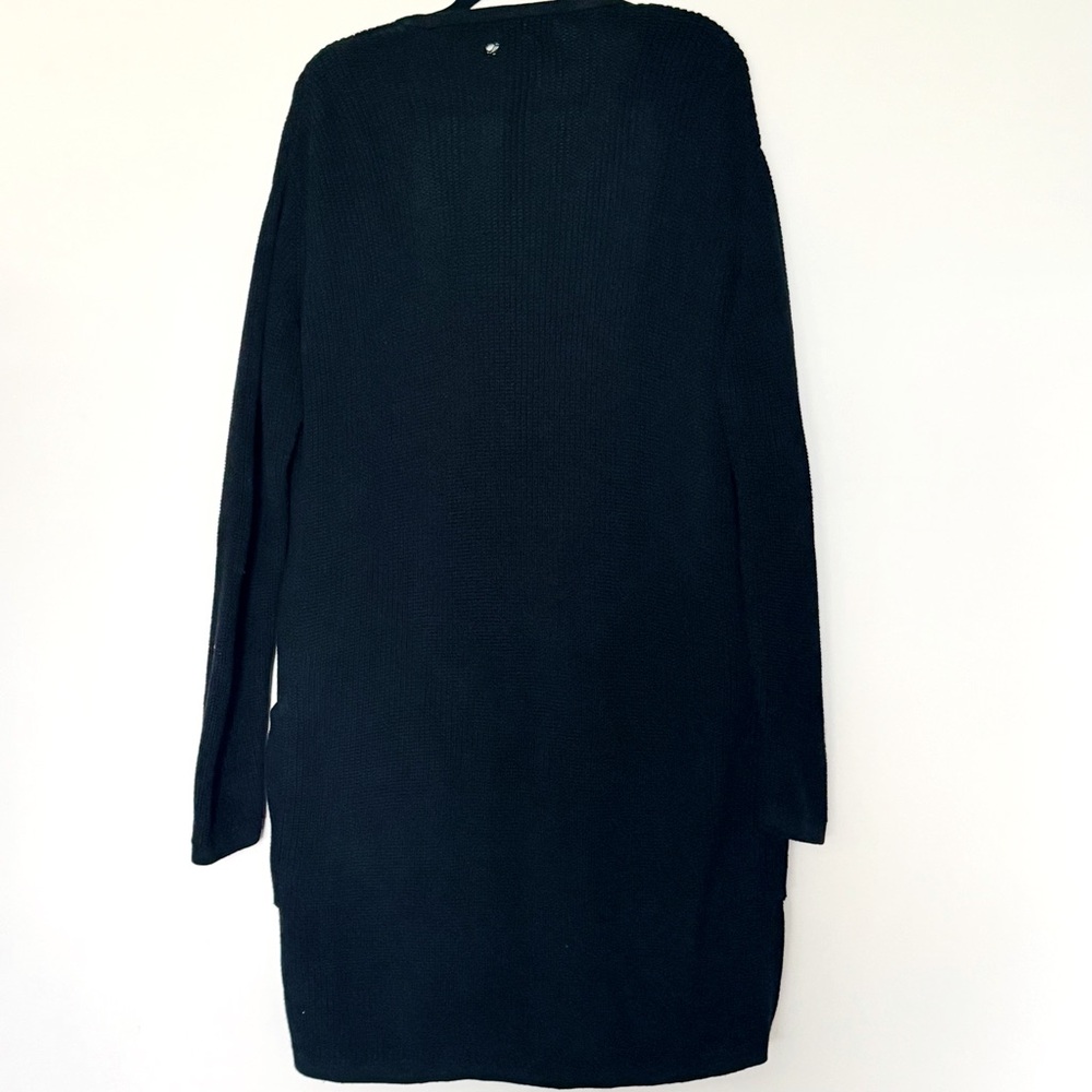 People Tree Classic Black Cardigan 🎍 - Picture 3 of 6